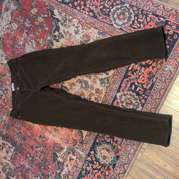 Golden by TNA olive green corduroy pants - Picture 1 of 3